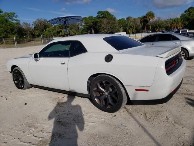 2C3CDZAG0JH138608 - 2018 DODGE CHALLENGER SXT WHITE photo 2