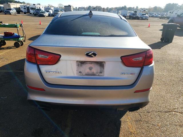 5XXGR4A68EG348567 - 2014 KIA OPTIMA SX SILVER photo 6