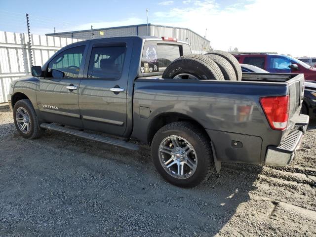 1N6AA07B65N505962 - 2005 NISSAN TITAN XE CHARCOAL photo 2