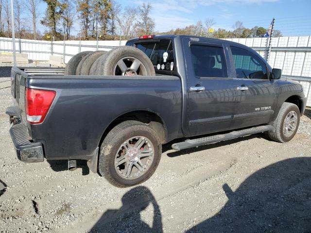 1N6AA07B65N505962 - 2005 NISSAN TITAN XE CHARCOAL photo 3