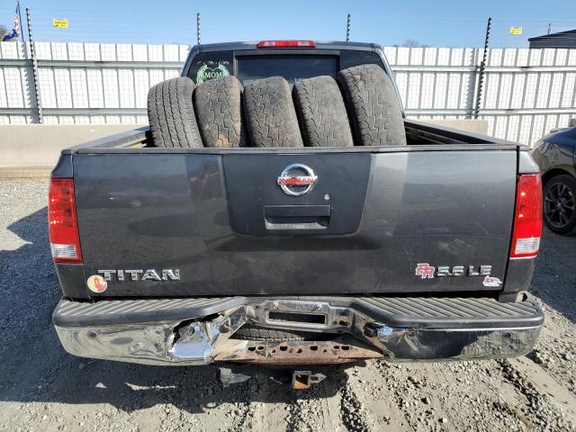 1N6AA07B65N505962 - 2005 NISSAN TITAN XE CHARCOAL photo 6