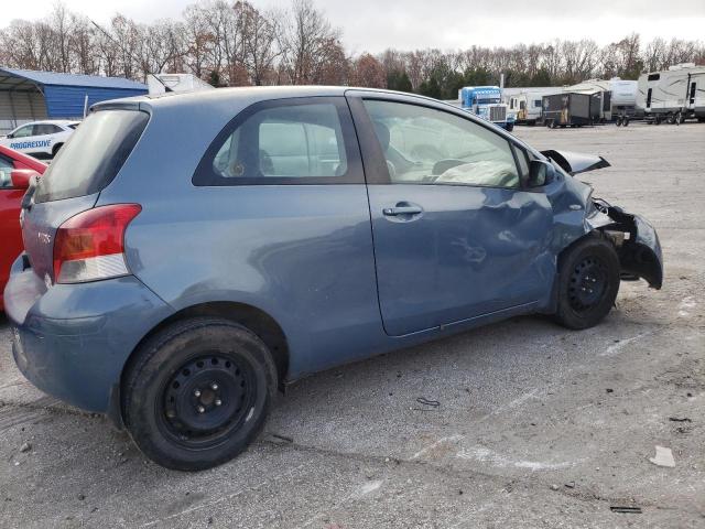 JTDJT4K37A5295323 - 2010 TOYOTA YARIS BLUE photo 3