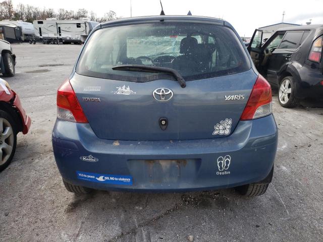 JTDJT4K37A5295323 - 2010 TOYOTA YARIS BLUE photo 6