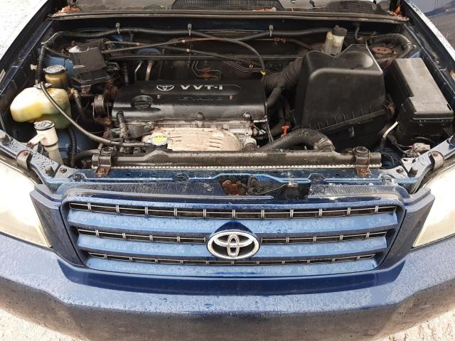 JTEGD21AX30052807 - 2003 TOYOTA HIGHLANDER BLUE photo 12