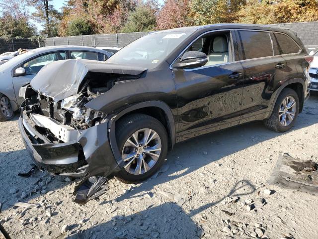 5TDJKRFH4FS222398 - 2015 TOYOTA HIGHLANDER XLE Qara foto 1