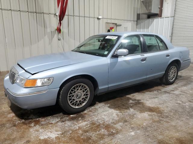 2MEFM74W2XX730895 - 1999 MERCURY GRAND MARQ GS BLUE photo 1