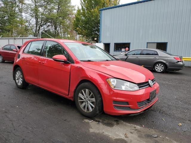 3VW217AUXHM010752 - 2017 VOLKSWAGEN GOLF S RED photo 4