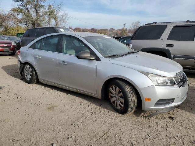 1G1PC5SH0B7119336 - 2011 CHEVROLET CRUZE LS SILVER photo 4