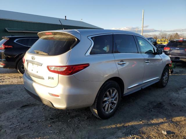 5N1AL0MM1DC325491 - 2013 INFINITI JX35 SILVER photo 3