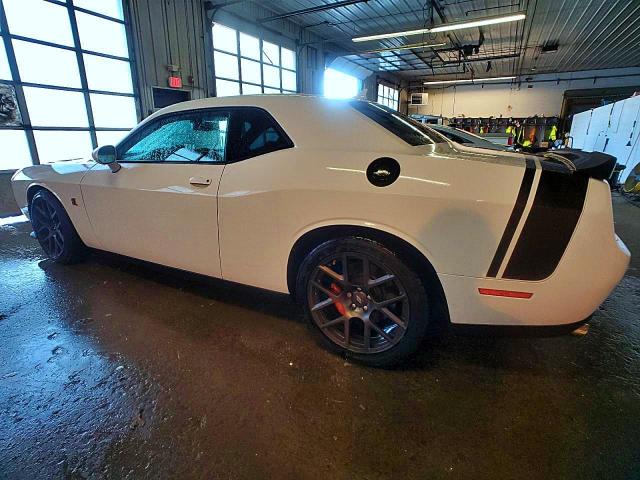 2C3CDZFJ5KH540484 - 2019 DODGE CHALLENGER R/T SCAT PACK WHITE photo 2