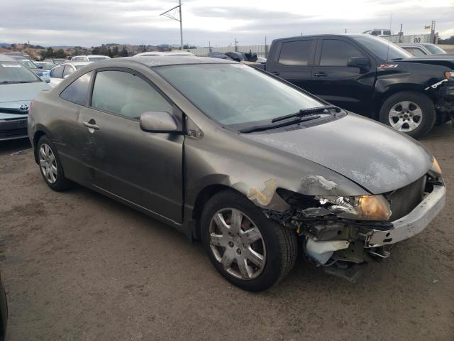 2HGFG12698H565787 - 2008 HONDA CIVIC LX GRAY photo 4