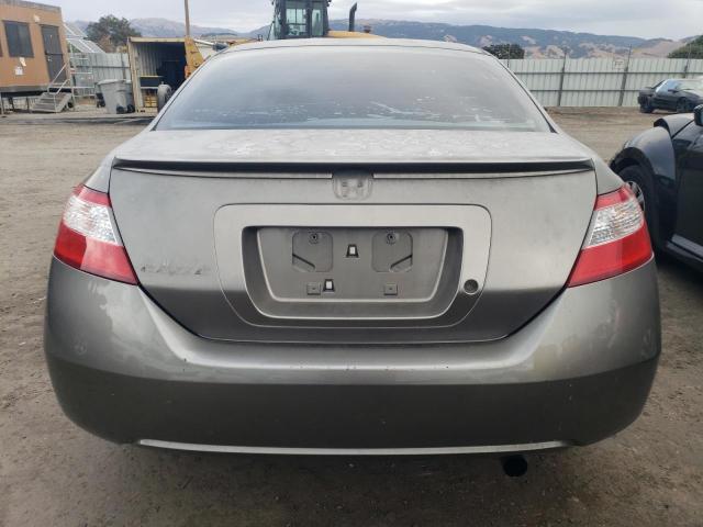 2HGFG12698H565787 - 2008 HONDA CIVIC LX GRAY photo 6