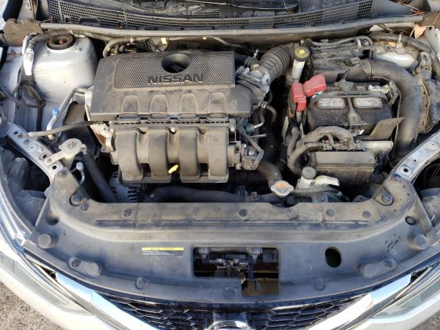 3N1AB7AP2HL640697 - 2017 NISSAN SENTRA S SILVER photo 11