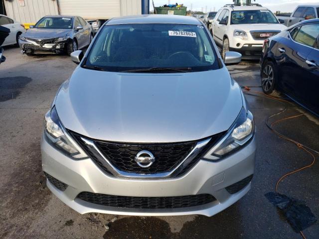 3N1AB7AP2HL640697 - 2017 NISSAN SENTRA S SILVER photo 5