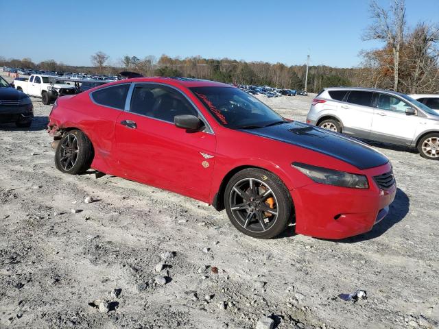 1HGCS12888A013893 - 2008 HONDA ACCORD EXL RED photo 4