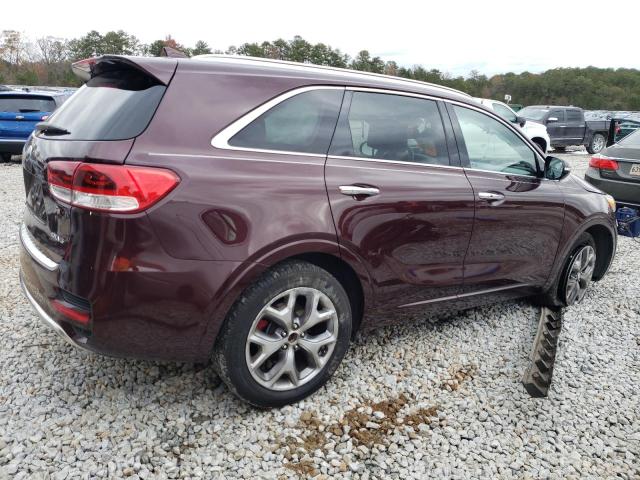 5XYPK4A55HG307972 - 2017 KIA SORENTO SX BURGUNDY photo 3