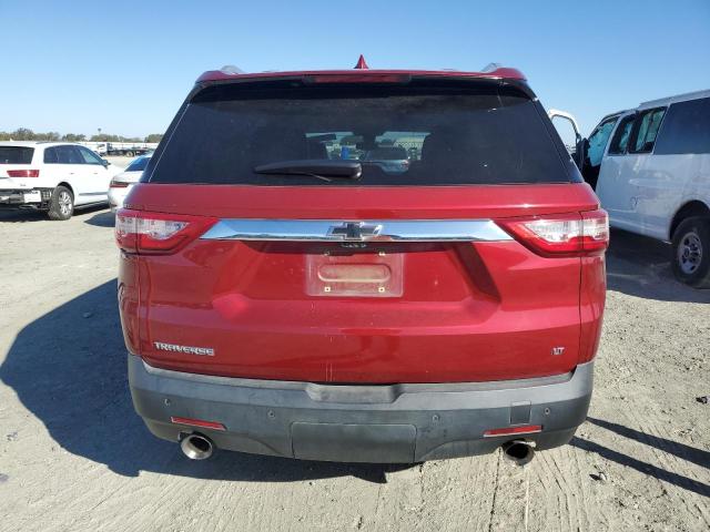 1GNERHKW6JJ116950 - 2018 CHEVROLET TRAVERSE LT RED photo 6