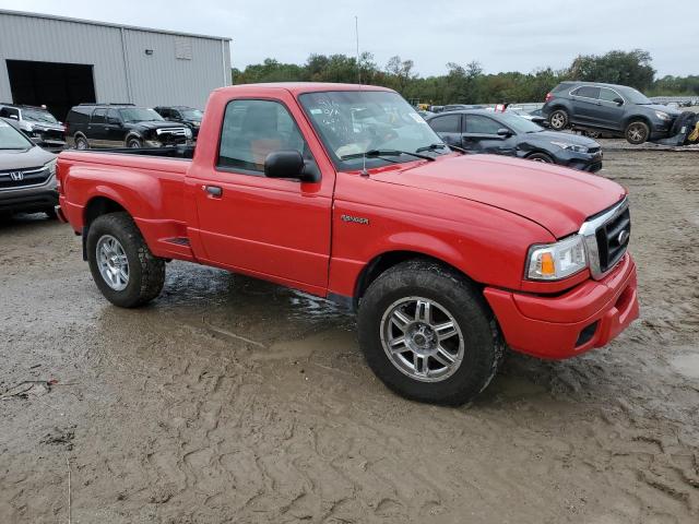 1FTYR11U44PA83820 - 2004 FORD RANGER RED photo 4