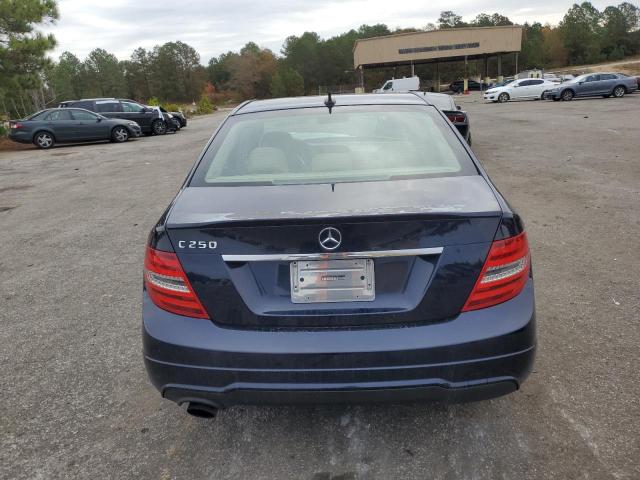 WDDGF4HB6EA955113 - 2014 MERCEDES-BENZ C 250 BLUE photo 6