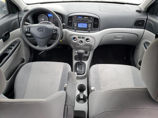 KMHCN4AC5BU619442 - 2011 HYUNDAI ACCENT GLS SILVER photo 8