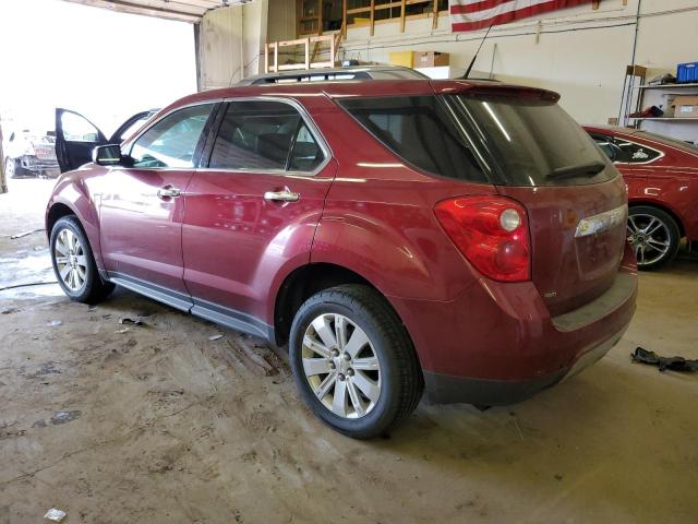 2CNFLNEWXA6389553 - 2010 CHEVROLET EQUINOX LT RED photo 2