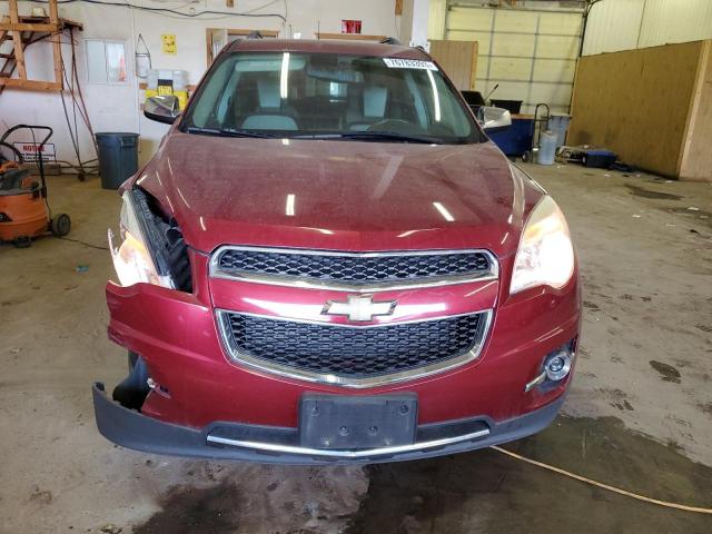 2CNFLNEWXA6389553 - 2010 CHEVROLET EQUINOX LT RED photo 5