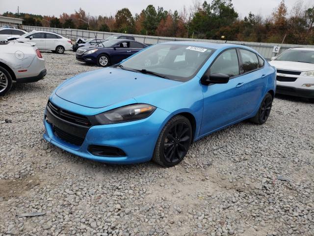 1C3CDFFA7GD819602 - 2016 DODGE DART SXT SPORT BLUE photo 1