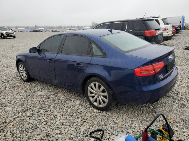 WAUBFAFL8DN044073 - 2013 AUDI A4 PREMIUM BLUE photo 2