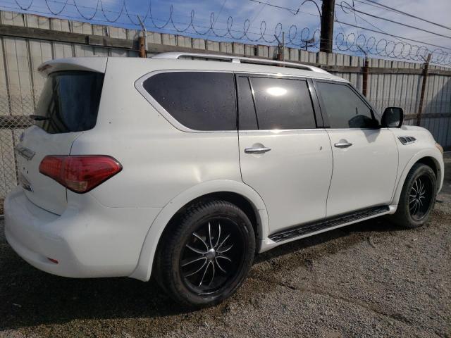 JN8AZ2NE9D9040531 - 2013 INFINITI QX56 WHITE photo 3