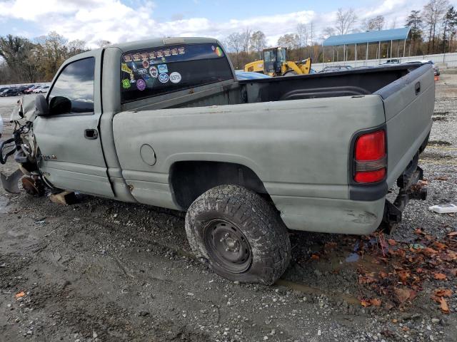 1B7HF16Z91S736504 - 2001 DODGE RAM 1500 GRAY photo 2