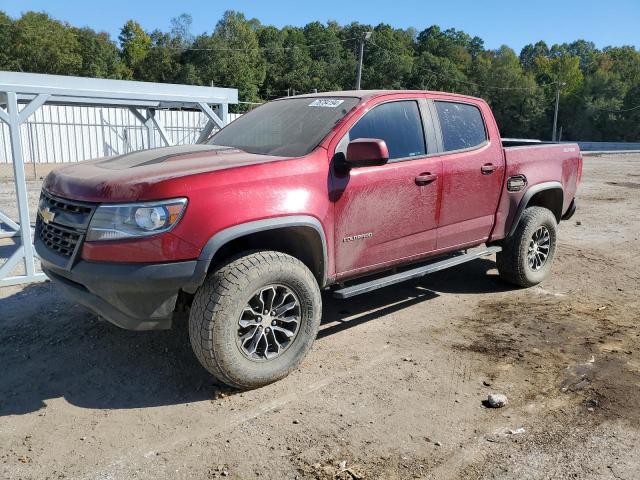 1GCPTEE15J1317790 - 2018 CHEVROLET COLORADO ZR2 MAROON photo 1