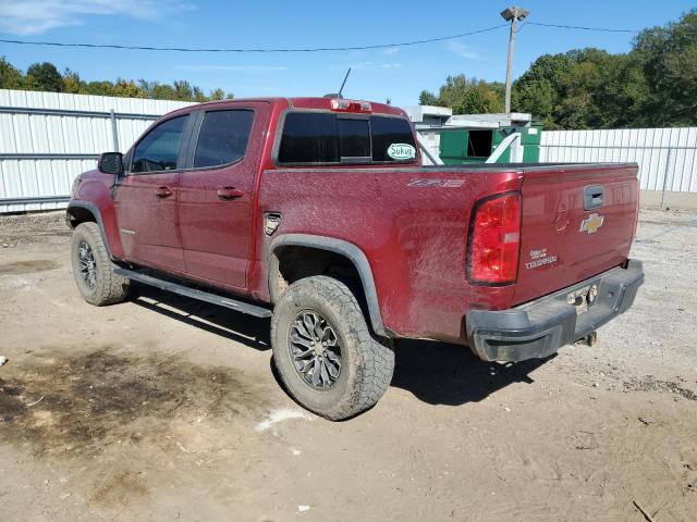 1GCPTEE15J1317790 - 2018 CHEVROLET COLORADO ZR2 MAROON photo 2