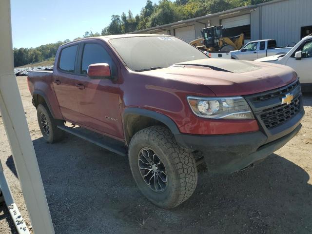 1GCPTEE15J1317790 - 2018 CHEVROLET COLORADO ZR2 MAROON photo 4
