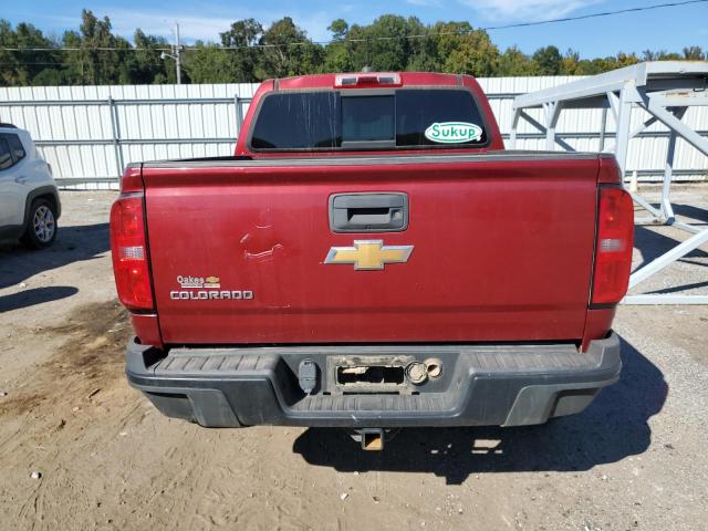1GCPTEE15J1317790 - 2018 CHEVROLET COLORADO ZR2 MAROON photo 6