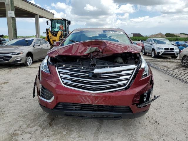 1GYKNBRS7HZ322419 - 2017 CADILLAC XT5 LUXURY RED photo 5