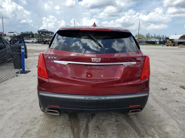 1GYKNBRS7HZ322419 - 2017 CADILLAC XT5 LUXURY RED photo 6