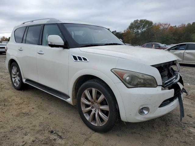 JN8AZ2NF4C9517180 - 2012 INFINITI QX56 WHITE photo 4