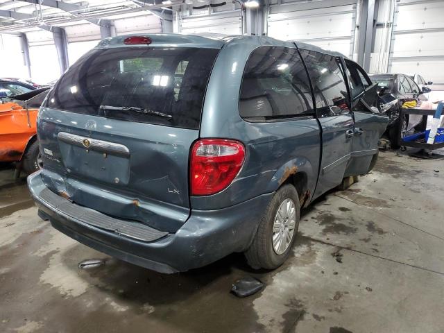 2A4GP44R96R731769 - 2006 CHRYSLER TOWN & COU LX BLUE photo 4