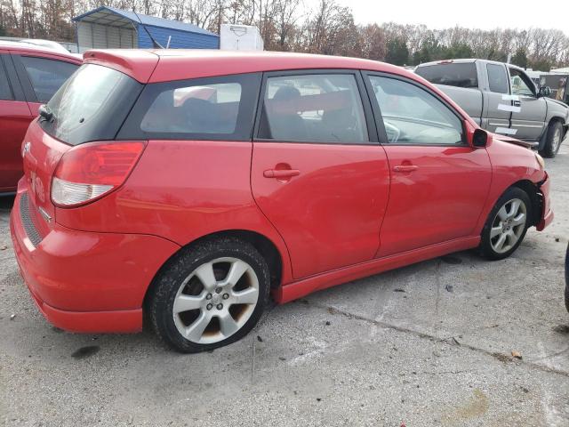 2T1KR32E83C034657 - 2003 TOYOTA COROLLA MA XR RED photo 3