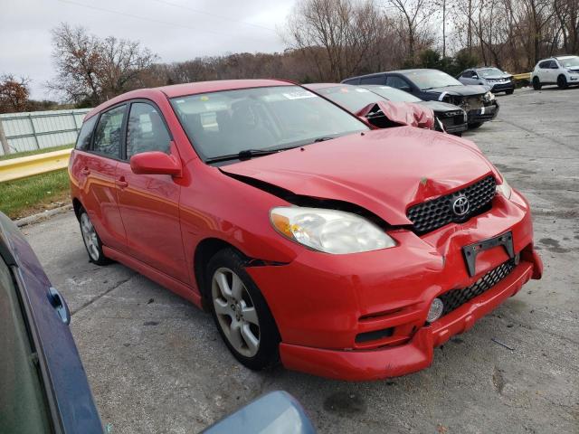 2T1KR32E83C034657 - 2003 TOYOTA COROLLA MA XR RED photo 4