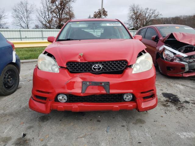 2T1KR32E83C034657 - 2003 TOYOTA COROLLA MA XR RED photo 5