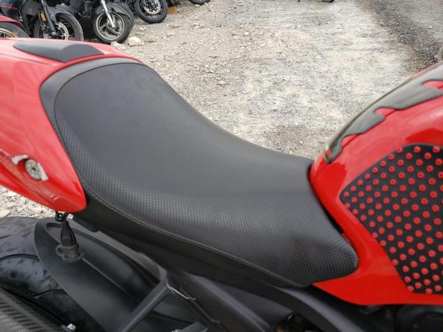 ZDM1RARR3DB069975 - 2013 DUCATI MONSTER 1100 RED photo 5