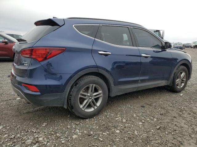 5XYZUDLB5HG461040 - 2017 HYUNDAI SANTA FE S BLUE photo 3