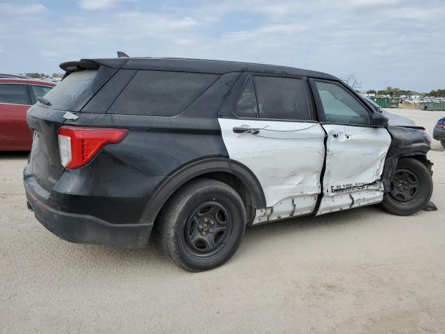 1FM5K8AB9MGB99458 - 2021 FORD EXPLORER POLICE INTERCEPTOR 黑色 照片 3