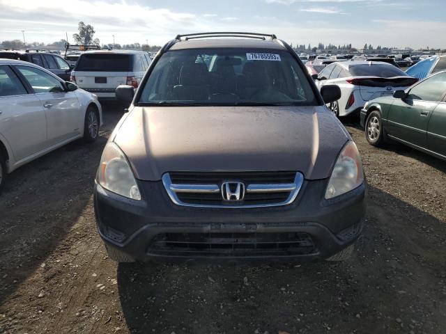 JHLRD68462C001745 - 2002 HONDA CR-V LX GOLD photo 5