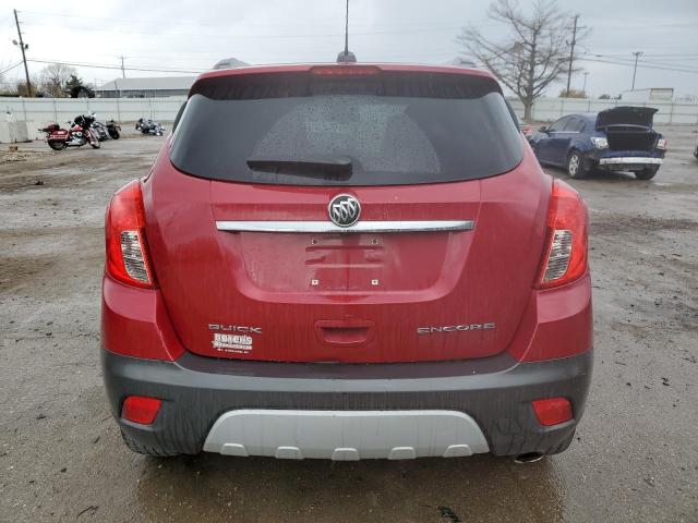 KL4CJASBXGB705072 - 2016 BUICK ENCORE RED photo 6