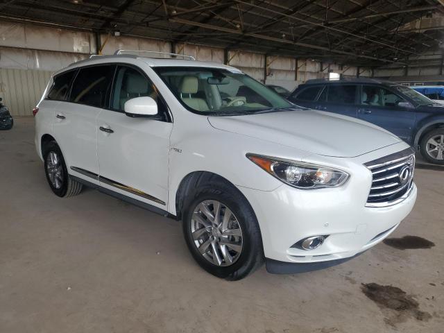 5N1CL0MN4EC515482 - 2014 INFINITI QX60 HYBRID WHITE photo 4