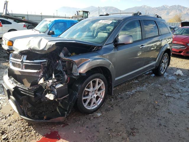 3C4PDDFG9DT657189 - 2013 DODGE JOURNEY R/T GRAY photo 1