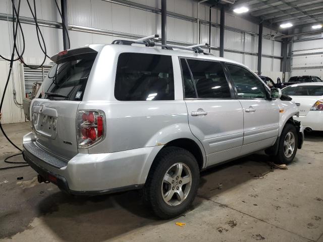 2HKYF18416H546705 - 2006 HONDA PILOT EX SILVER photo 3