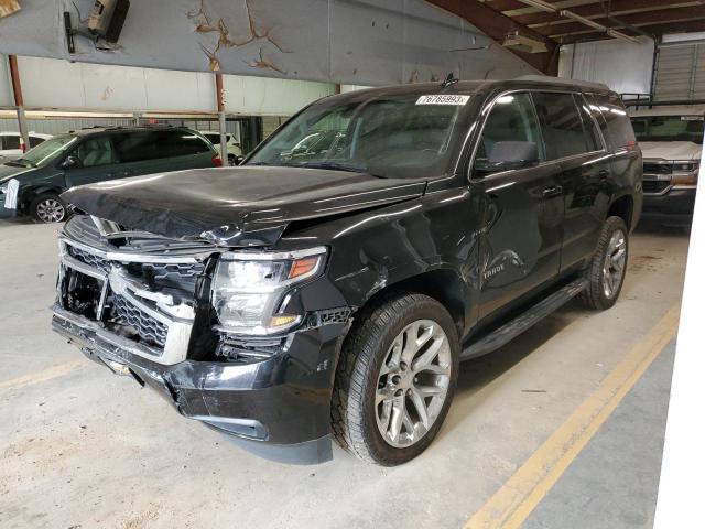 1GNSKBKC2KR279589 - 2019 CHEVROLET TAHOE K1500 LT BLACK photo 1